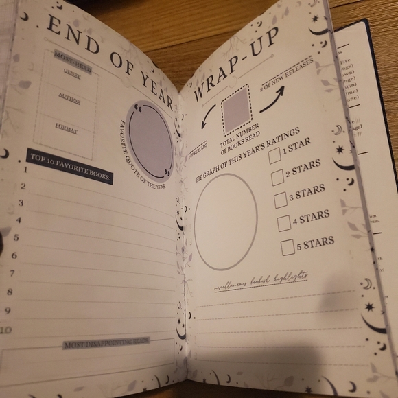 Owlcrate Celestial Reading Planner book - Picture 10 of 11